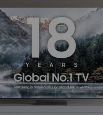 Samsung Electronics Maintains Global TV Market Leadership for 18 Consecutive Years